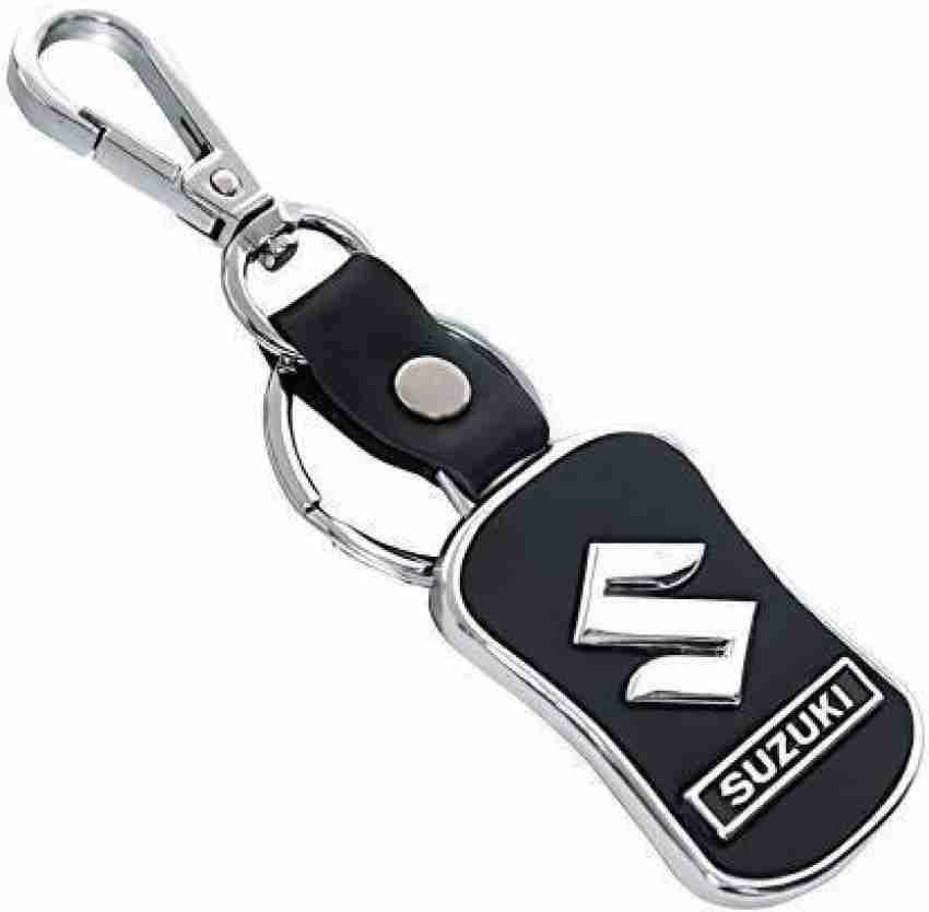 Gohaps HERO Premium Leather Key Ring For Cars And Bikes All Brands