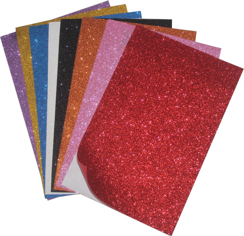 kstore Pack of 12 Premium Glitter Sparkle Powder/Dust (  Colours) for Arts and Crafts, Scrapbooking, Paper Decorations and Other  Activities 