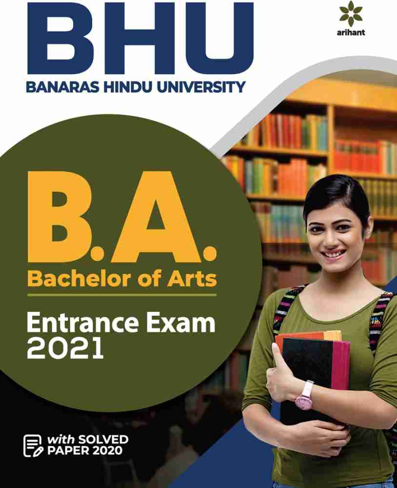 BHU Banaras Hindu University B.A Entrance Exam 2021 Buy BHU