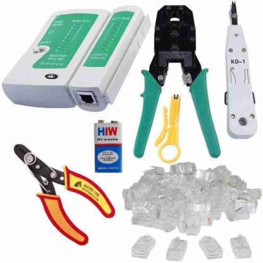 ZCS Rj45 Rj11 Crimping, Multitec cutter, KD-1 Professional Punch