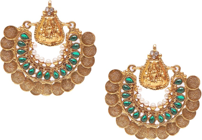 Lakshmi Design EarringsSouth India Jewels Online Store