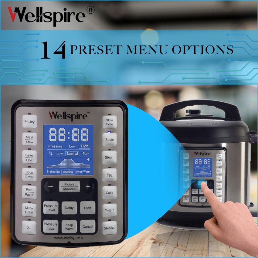 Wellspire YS60I L Electric Pressure Cooker Price in India Buy