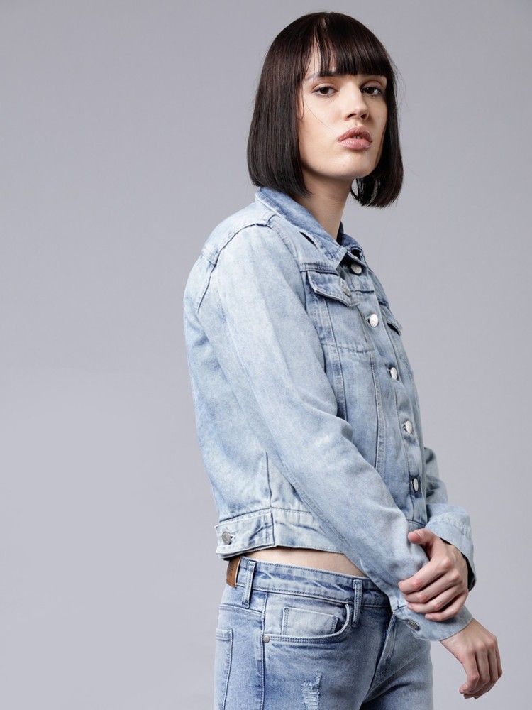  Tokyo Design Cropped Ladies' Denim Jacket - Landscape