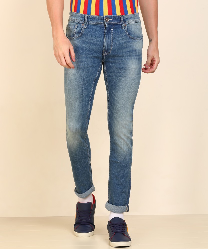 Pepe Jeans Slim Men Blue Jeans - Buy Pepe Jeans Slim Men Blue Jeans Online  at Best Prices in India