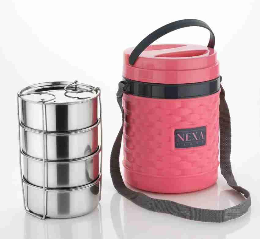 Primelife Stainless Steel Lunch Box - Tiffin Box with Bag for Office u –