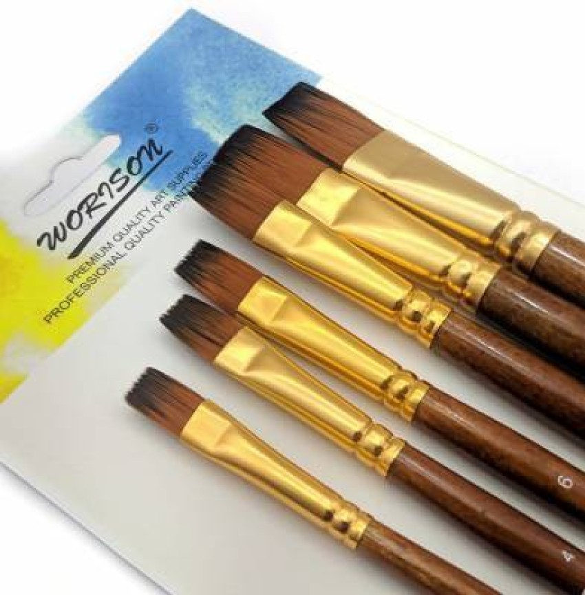 Paint Brush Set, Heartybay 10Pcs Paint Brushes for Acrylic Painting, Water  Color Paintbrushes for Kids, Easter Egg Painting Brush, Face Paint Brush