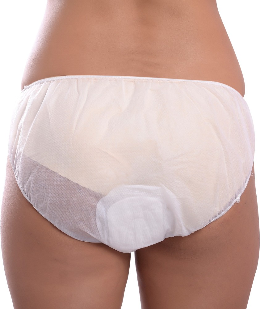 Buy iactiv Period Panty Disposable Pack of 5 panties size 31 to 48  For Heavy Flow periods Overnight 360 degree protection Maternity delivery  pads Online at Low Prices in India  Amazonin
