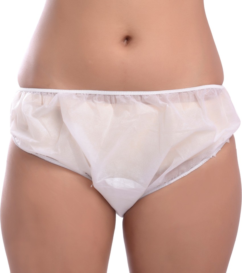 Buy Disposable panty bikni brief underwear free size girls spa menstrual  panty liners periods delivery under garments massage pregnancy maternity  Pack of 10 Online at Best Prices in India - JioMart.