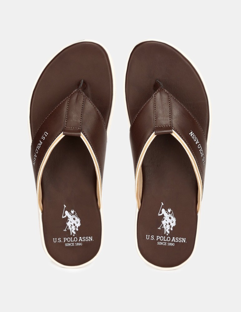 Us polo hotsell leather slippers