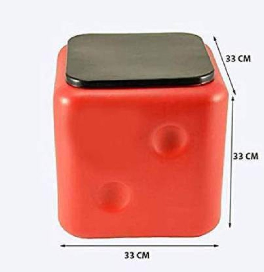 Plastic outlet dice stool