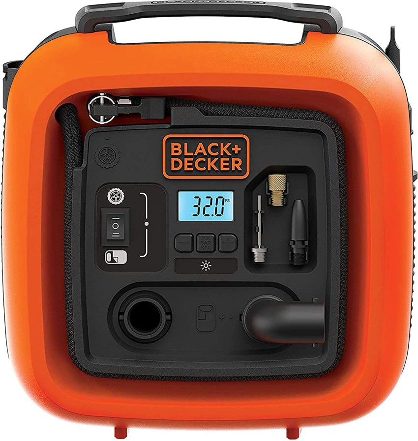 BLACK DECKER 160 psi Tyre Air Pump for Car Bike Price in India