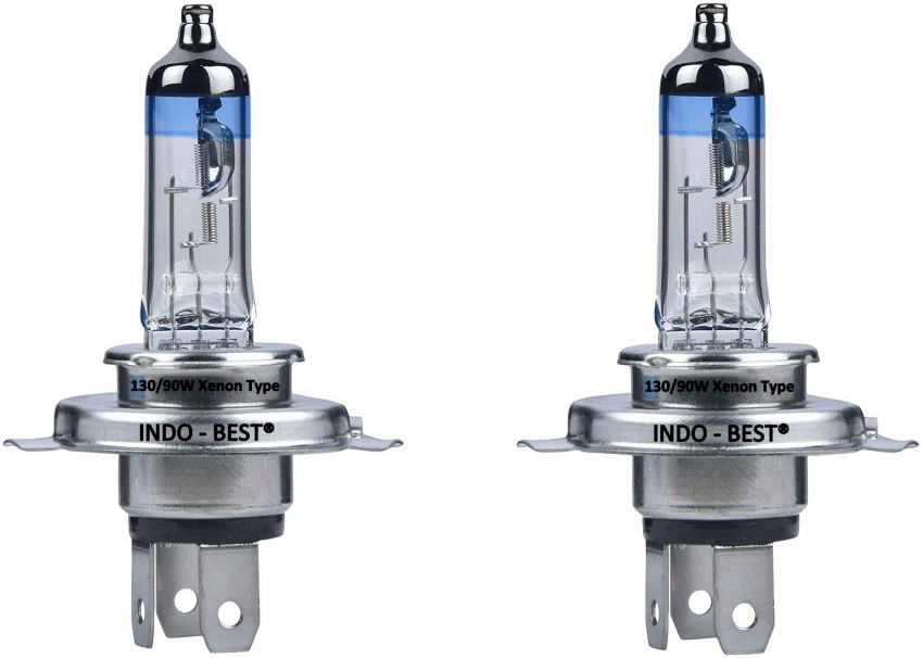 INDO-BEST GSA 130/90W Xtra Bright H4 Universal Xnon Headlight Bulb
