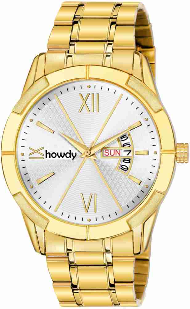 howdy howdy c501 Howdy Pp Series Gold Platted Premium Analog Watch For Men Buy howdy howdy c501 Howdy Pp Series Gold Platted Premium Analog Watch For Men C501 Online at Best