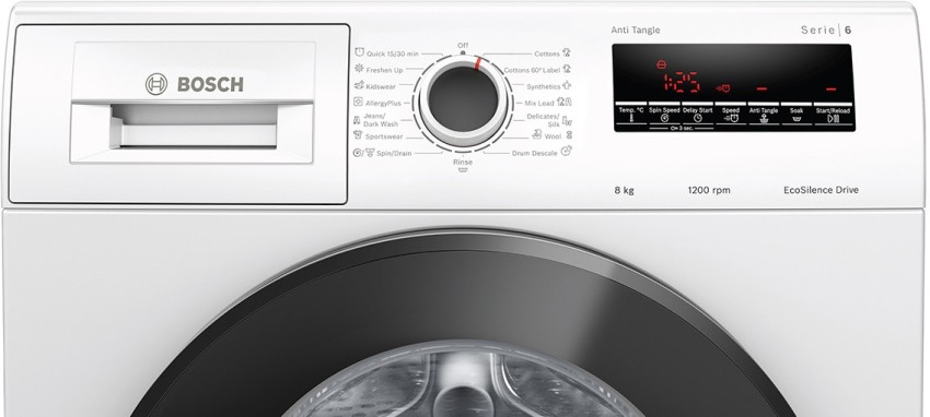 Black & Decker BXWD01280IN 8 Kg Fully Automatic Front Load Washing Machine  Price in India 2024, Full Specs & Review