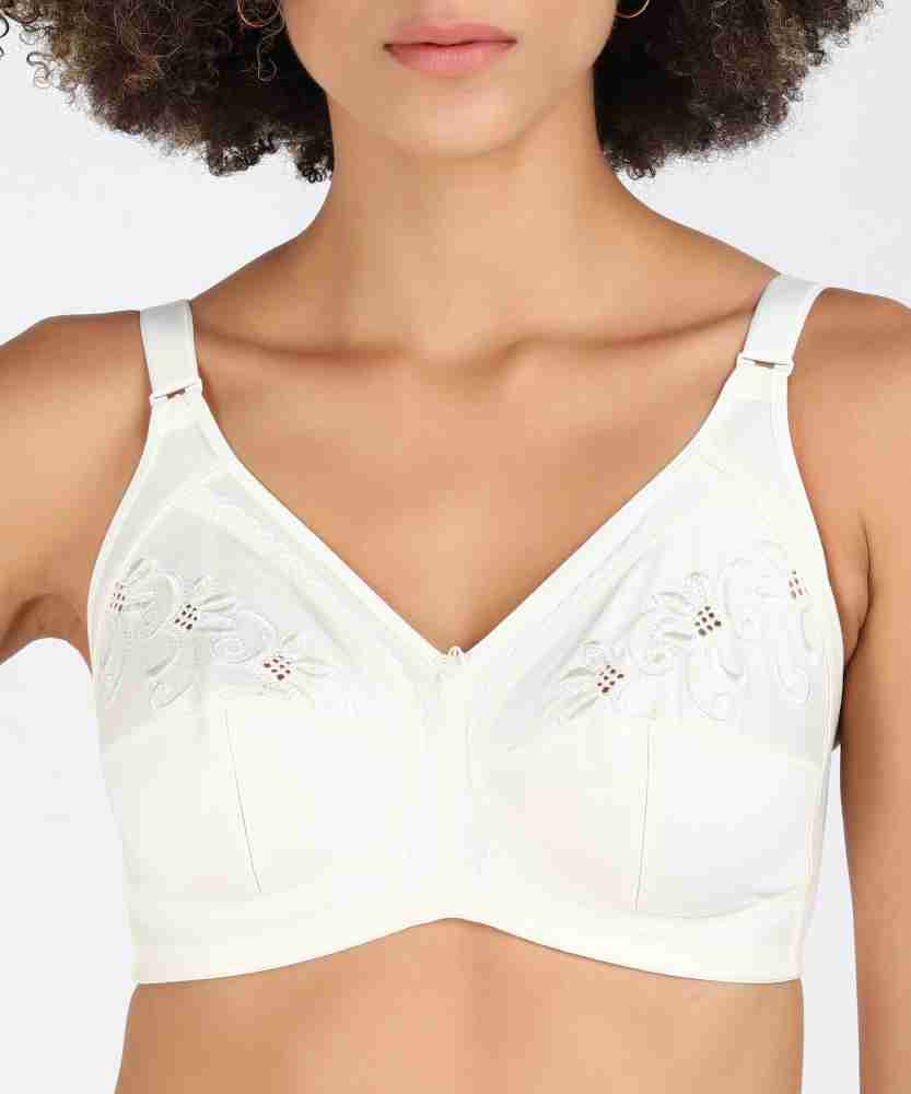 61465-Signature Total Support Embroidered Full Cup Minimiser Bra Black –  Juliet India