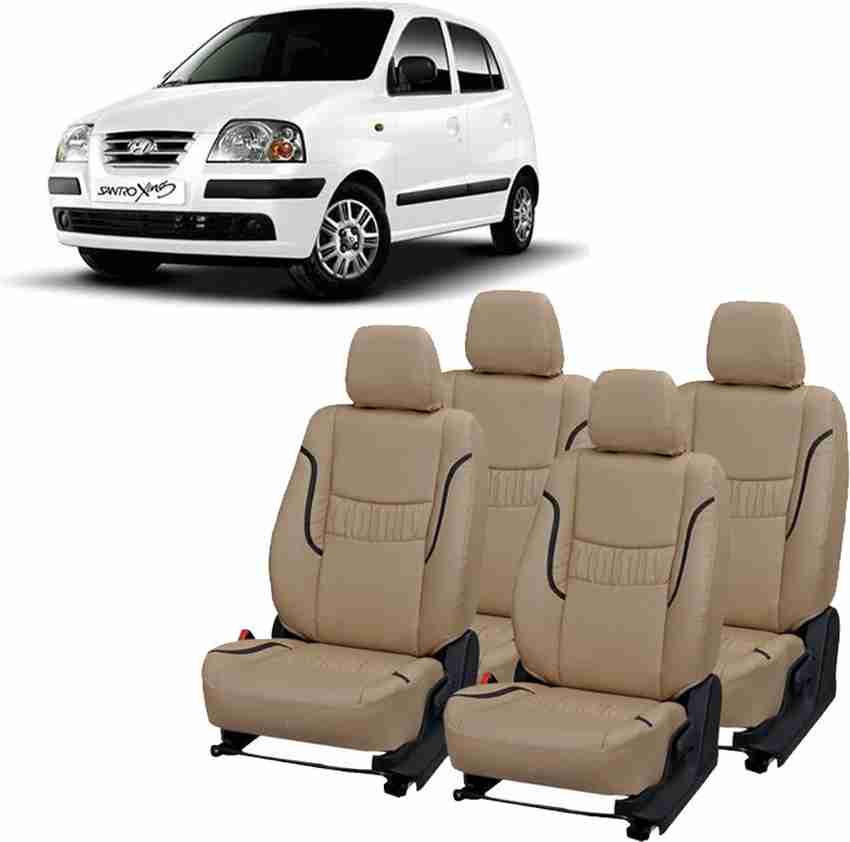 Luxury Premium Leatherette Car Seat Cover For Hyundai Santro Xing