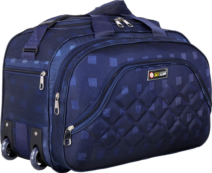 Details more than 146 travel duffle bag with trolley latest xkldase