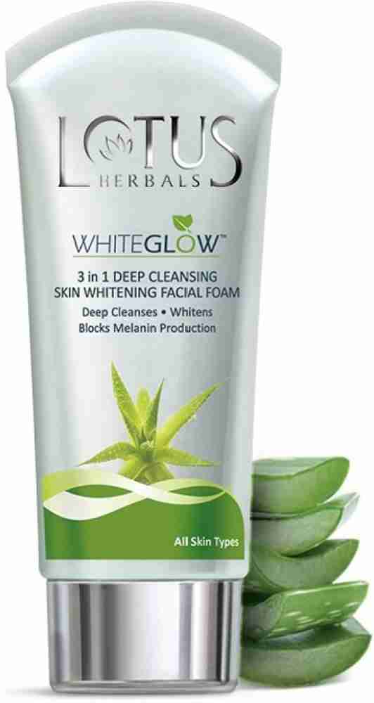 LOTUS Herbals White Glow 3 In 1 Deep Cleansing Skin Whitening