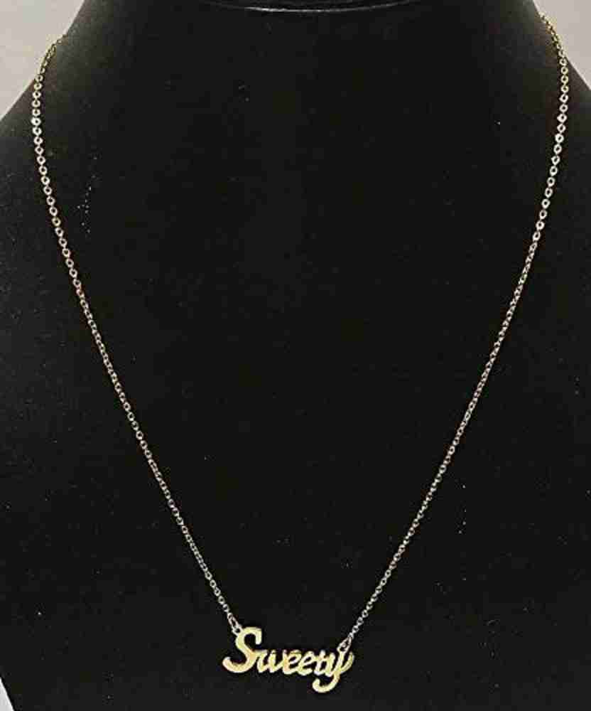 Sweety name pendant discount