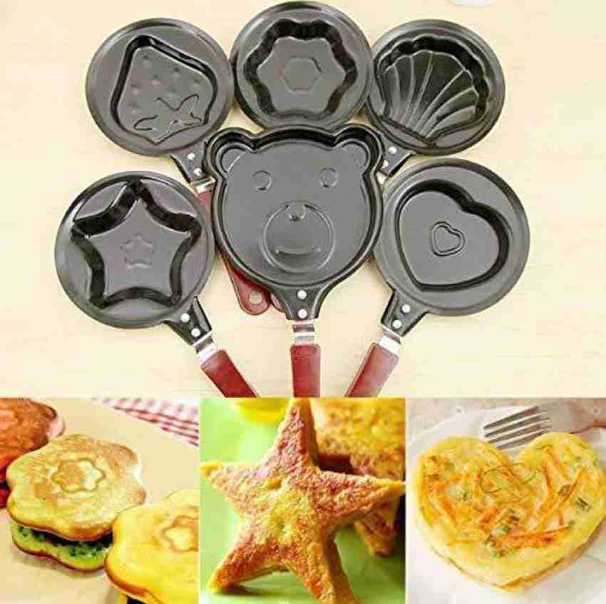 12cm Portable Mini Egg Frying Pan Non-Stick Omelette Breakfast