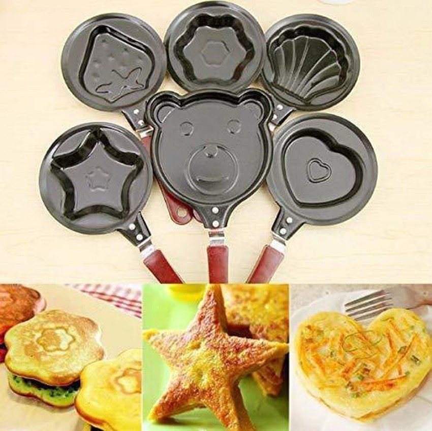 Mini Frying Pan Nonstick Stainless Steel Cookware Frying Pan Egg Omelette  Pan Pancake Maker Mini Egg