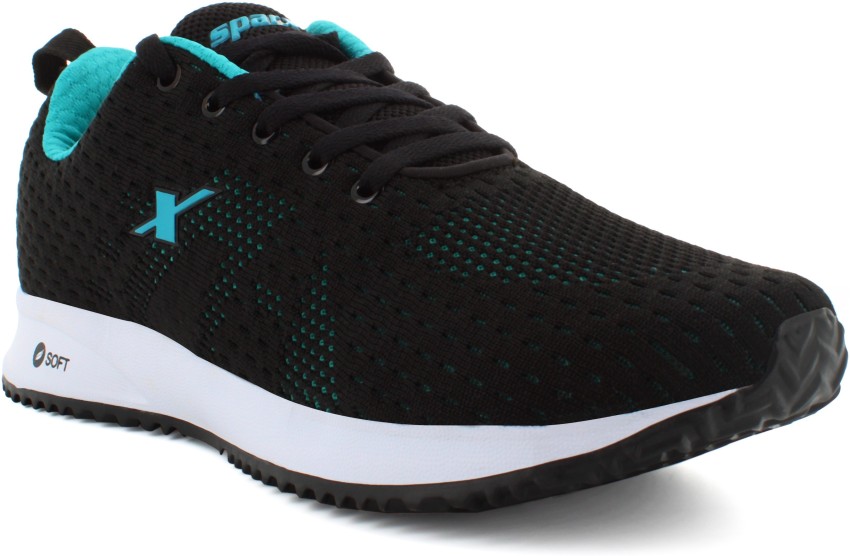 Sparx black deals sports shoes