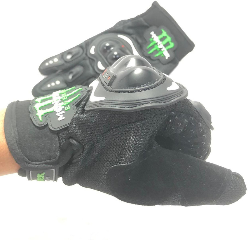 Mubco Monster Energy Full Finger Motorcycle Gloves Protective