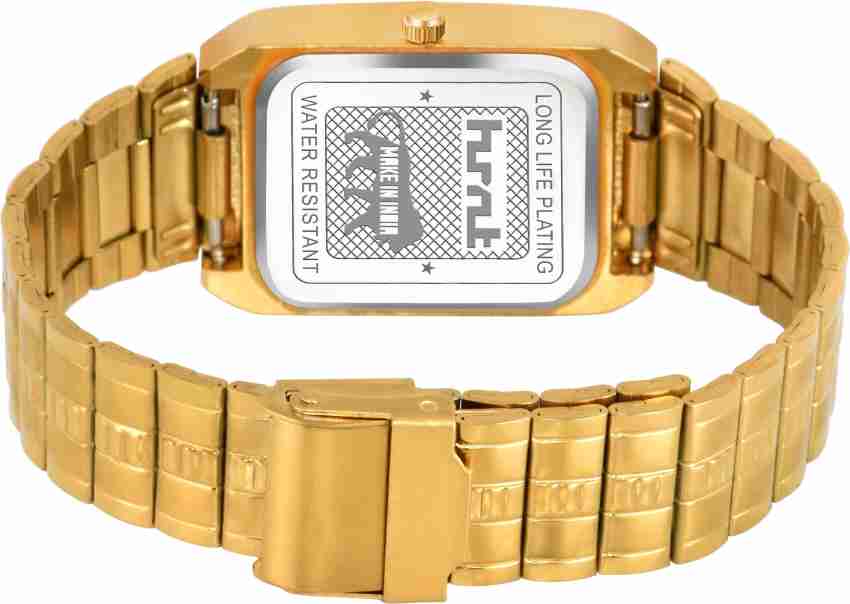 hsnt HT 9151 ORIGINAL GOLD PLATED DAY DATE FUNCTIONING PREMIUM