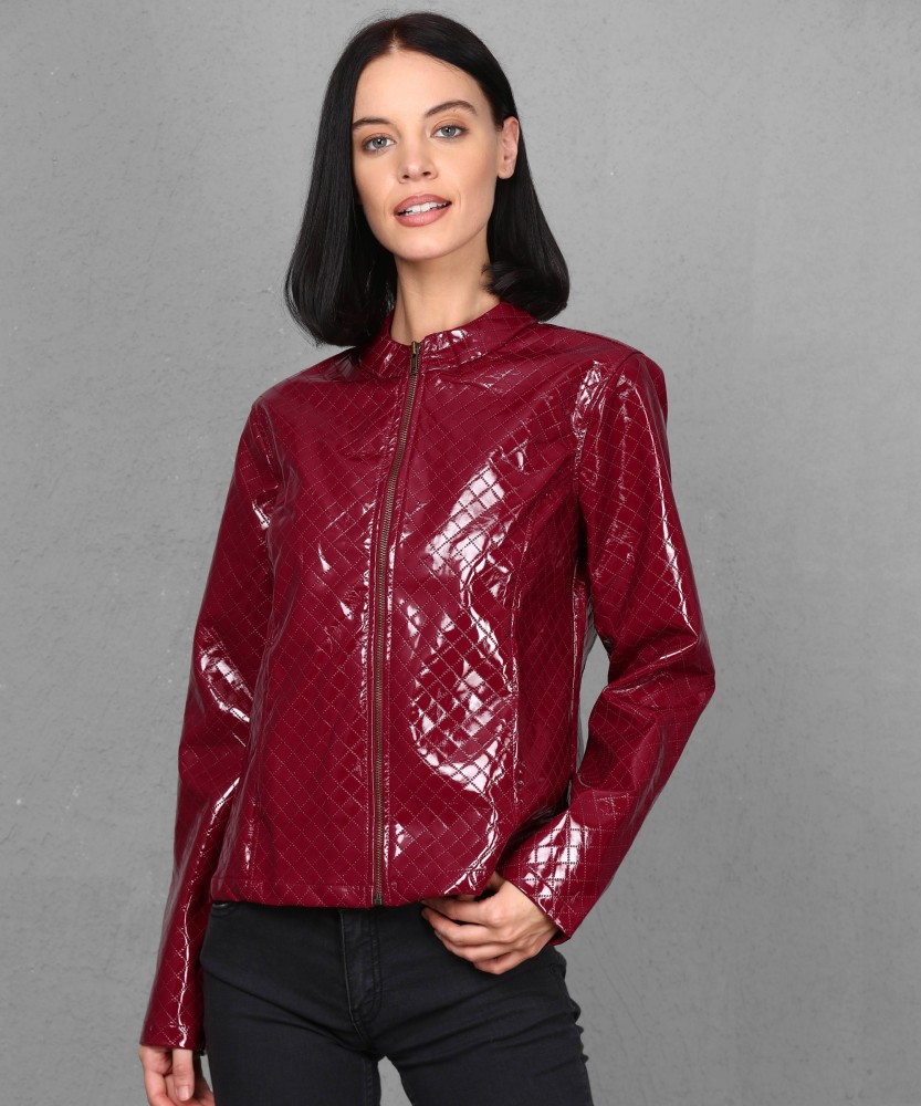 Ladies leather cheap jacket flipkart