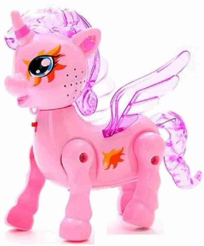 Walking deals unicorn toys