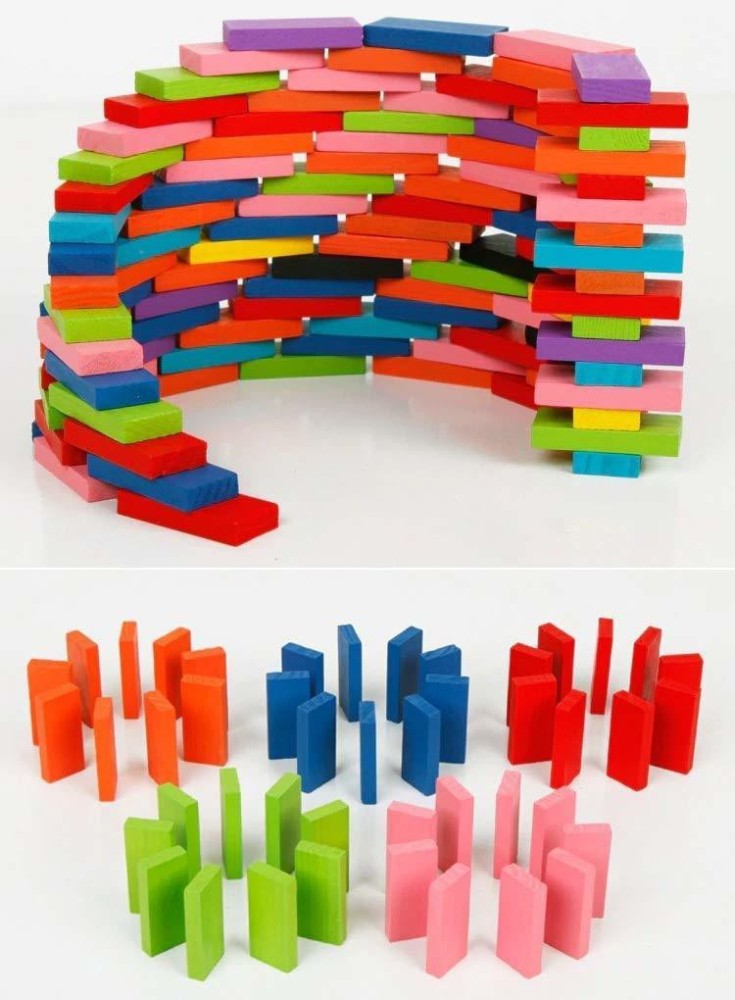 Kidology Educational Stacking Tetris Tower Balance Building Blocks