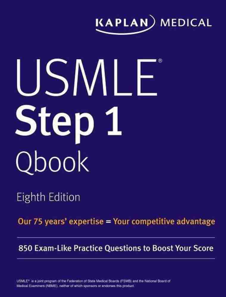 Buy USMLE Step 1 Qbook - MEDICAL by Kaplan Medical at Low