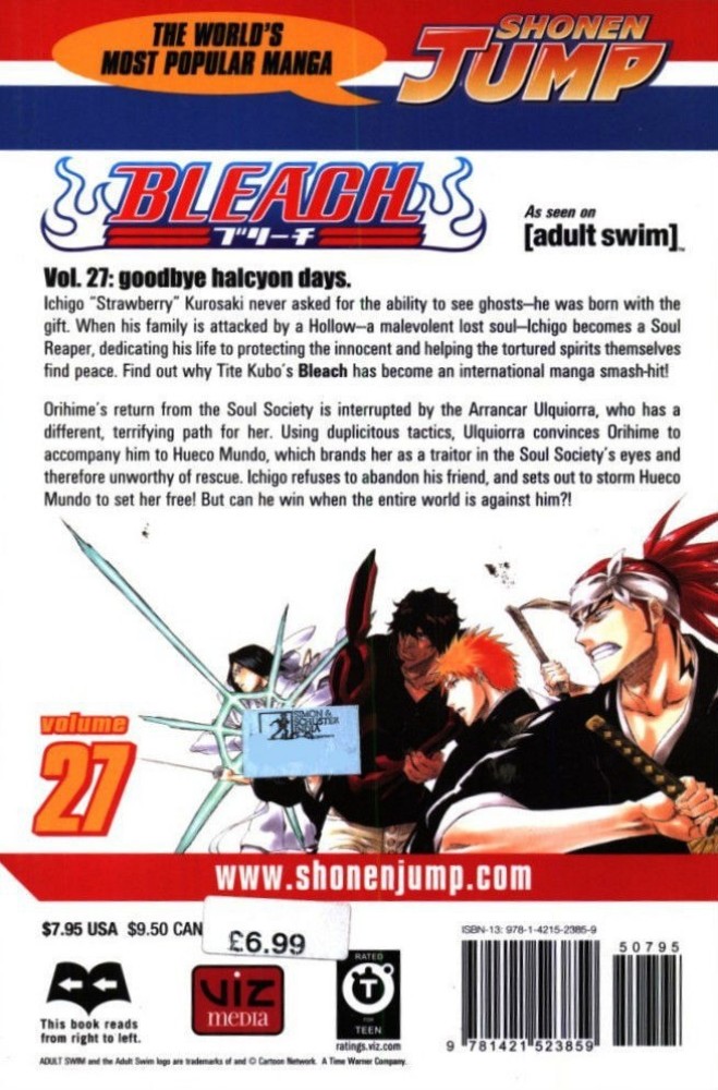 BLEACH Manga Volume 7