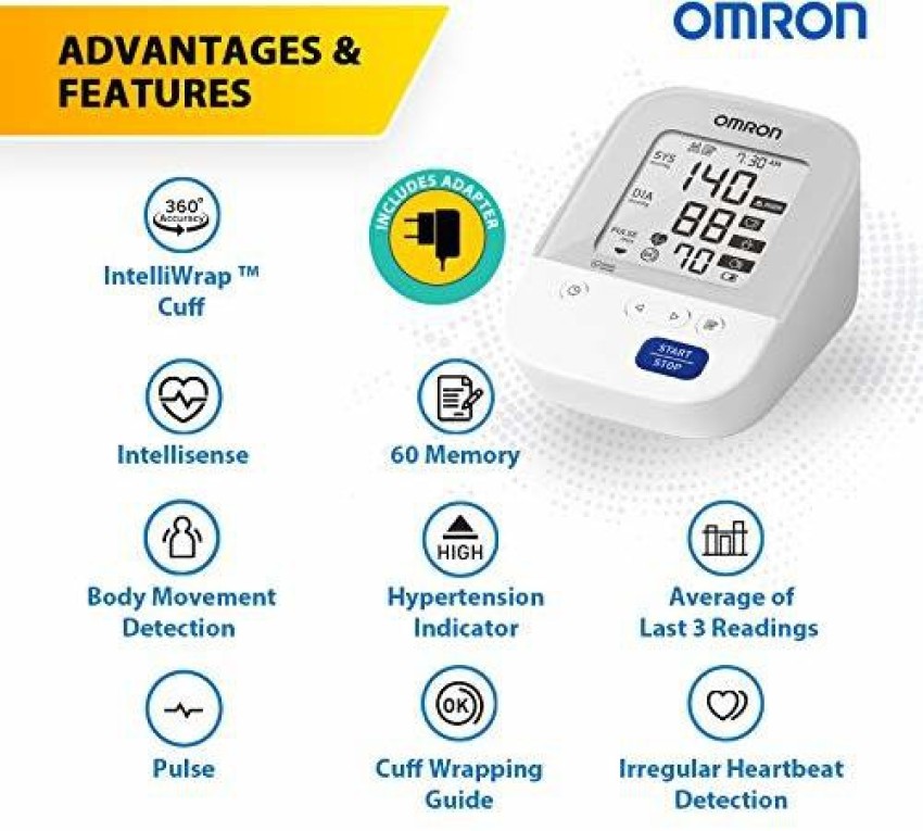 How to Use Omron HEM 7124 - Digital Blood Pressure Monitor & sync