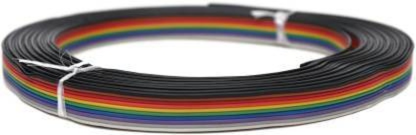  Hilitchi IDC Rainbow Color Flat Ribbon Cable-10 wire