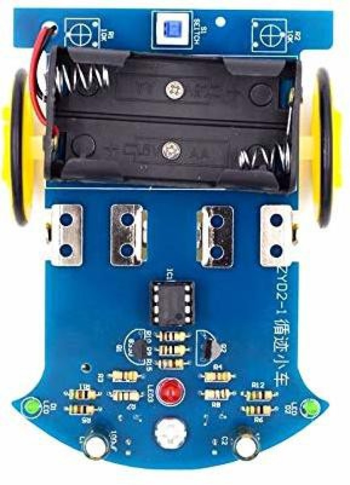 DIY D2-2 Intelligent Line follower/Tracking Smart Car Kit – RoboticsDNA
