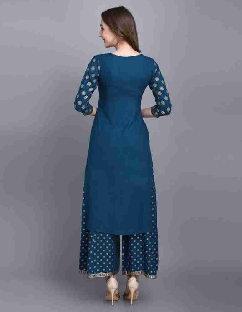 LA Facon Women Kurta Palazzo Set
