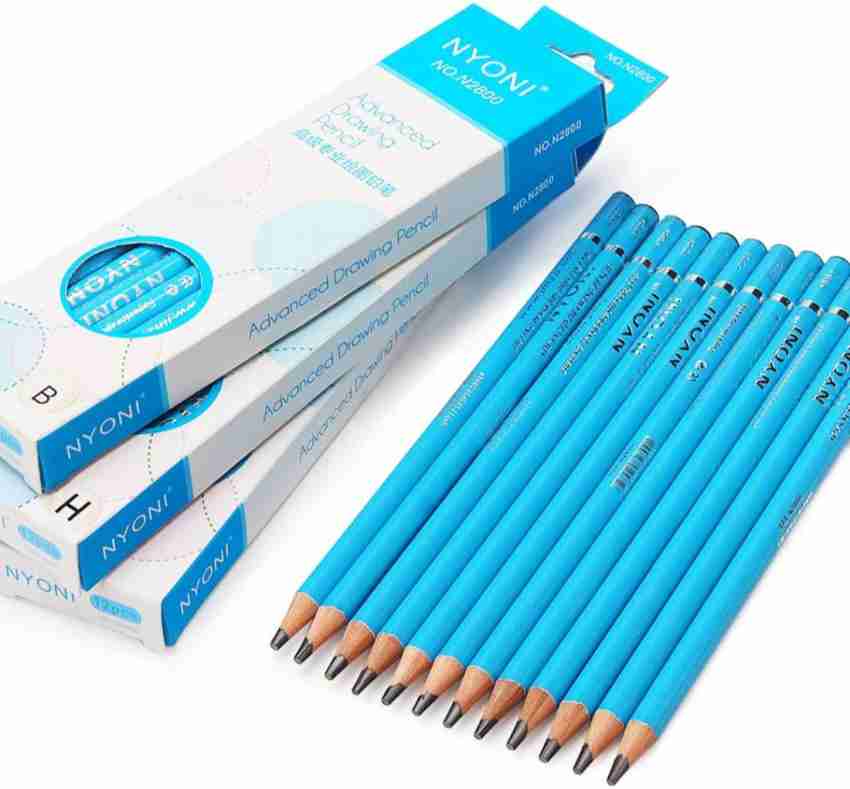 Blue Wooden Sketching And Drawing Pencil Kit 35pc, Packaging Type: Packet  at Rs 578/piece in Faridabad