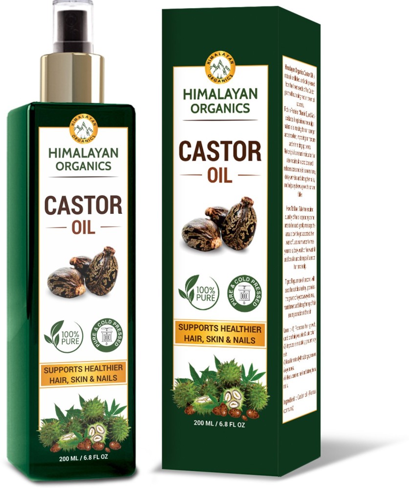 Castor Oil for Hair, Skin & Nails - amazingorganics