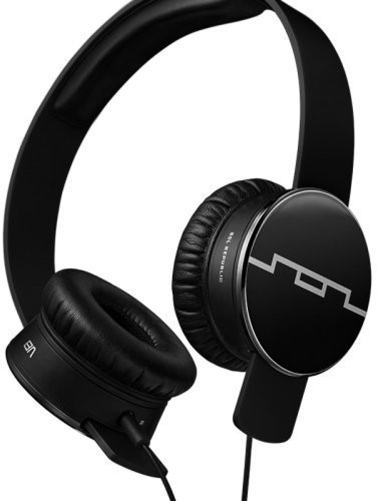 Sol Republic Tracks On Ear Headphones M4DE Onyx Single Button