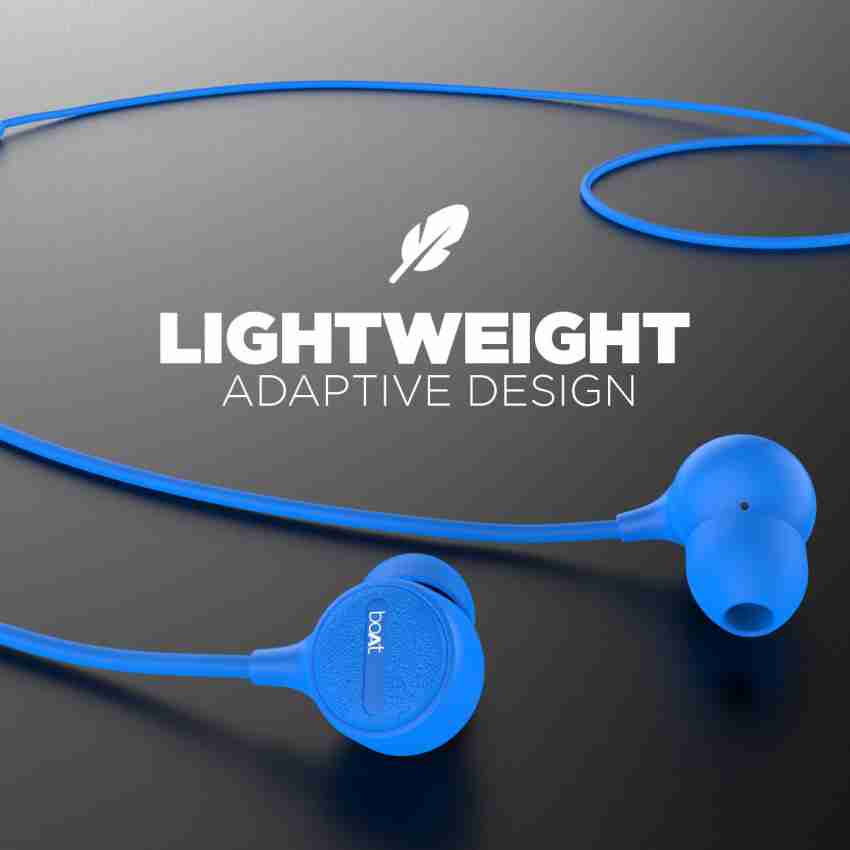 Boat best sale earphones blue