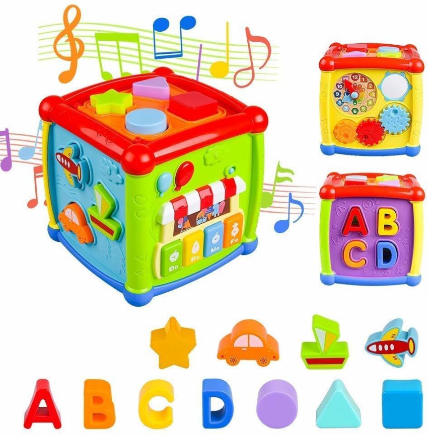 Early Learning Educational Music and Colorful Shape Sorter Toys