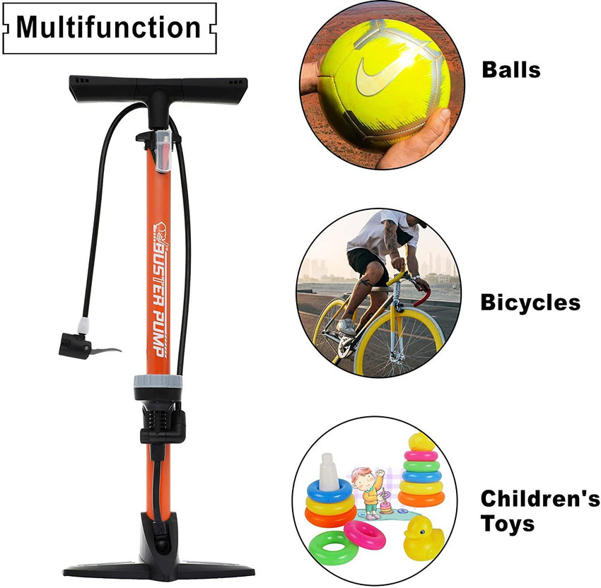 Portable road bike 2025 pump