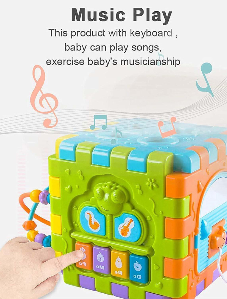 dharti enrterprise Activity Cube for Toddlers Baby Educational