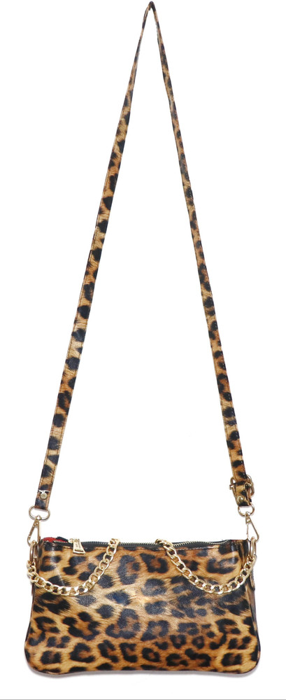 Pursify Multicolor Sling Bag Women Cheetah Multicolor Shoulder Bag