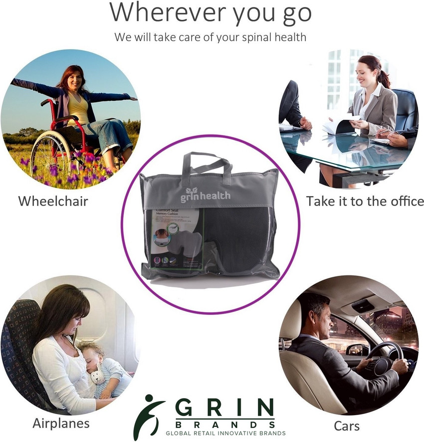 Grin health online coccyx seat cushion