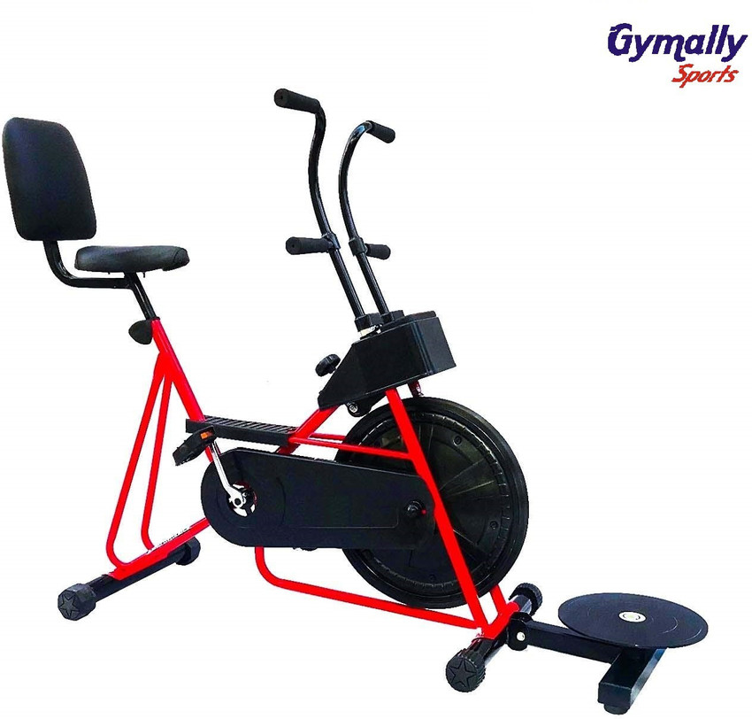 Gymally Exercise Cycle with Back Support Twister Fix Handle Gym