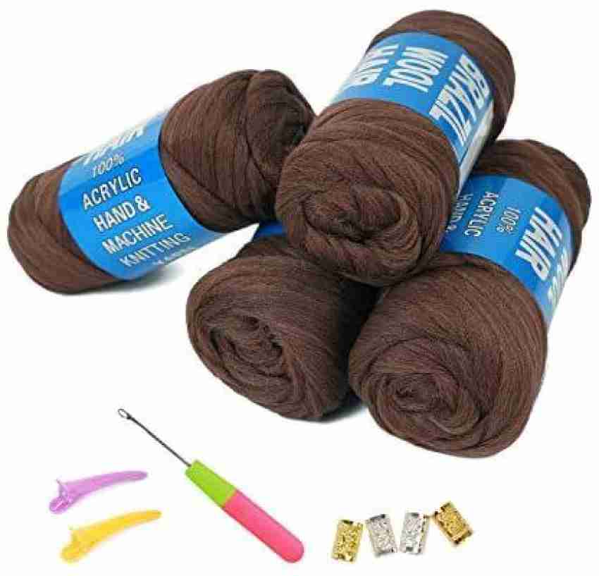 Brazilian Yarn Wool Hair Arylic Yarn for Hair Crochet Braid Twist