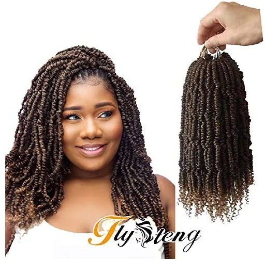 Buy Flyteng Spring Twist hair 12 inches 6 packs black Senegalese