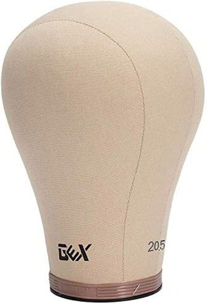 gexworldwide Gex 20 24 Cork Canvas Block Head Mannequin Head Wig